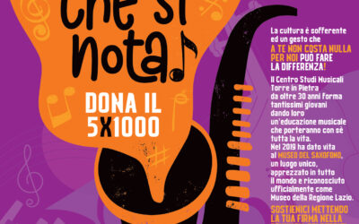 Dona il tuo 5X1000 al Museo del Saxofono